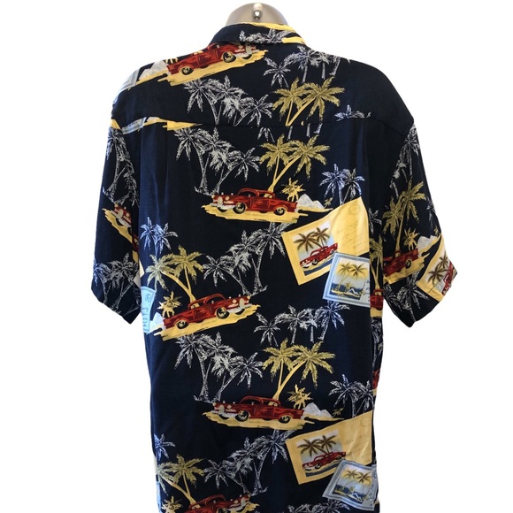 Knightsbridge Hawaiian Men's Blouse Size Medium - Picture 3 of 3